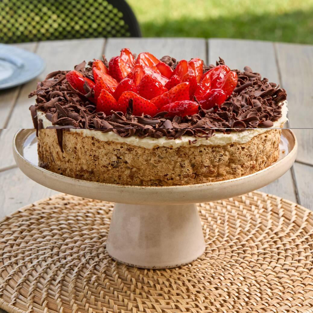 Mostachón de Chocofresas
