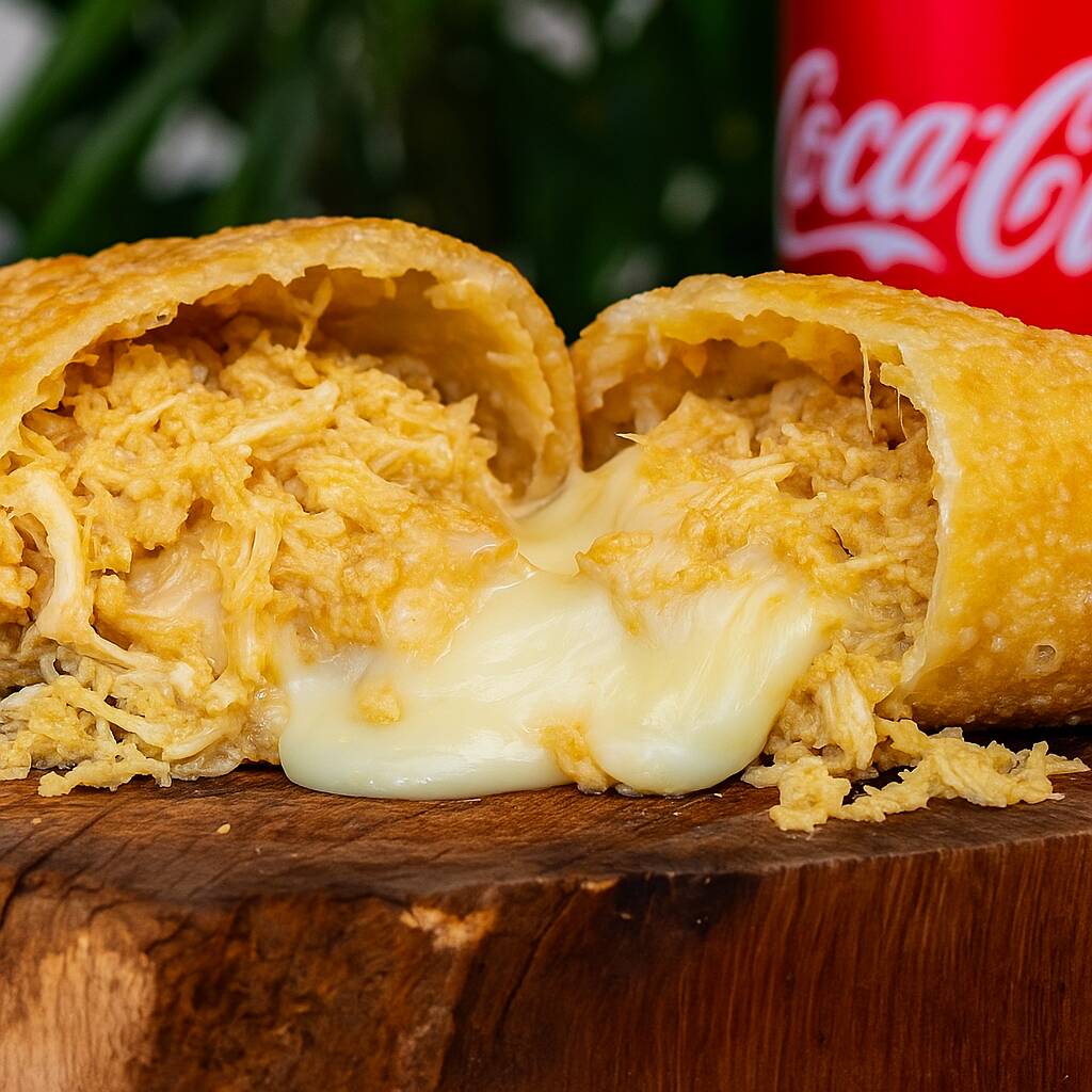 Frango temperado com requeijão Scala.