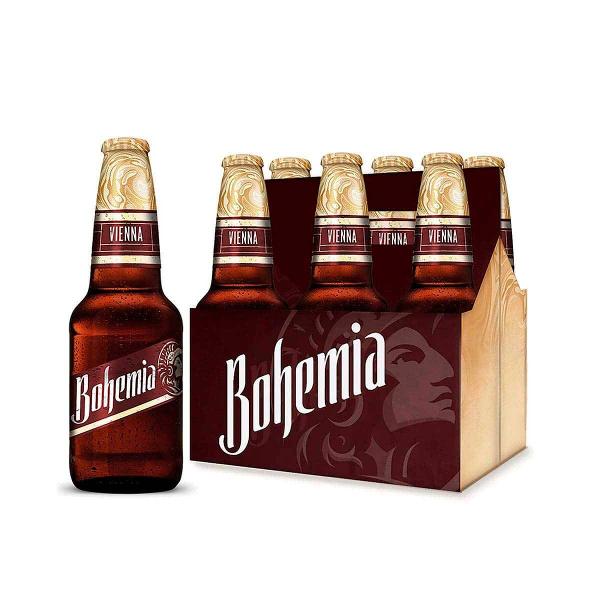 Six (6) Cerveza Bohemia 355ml