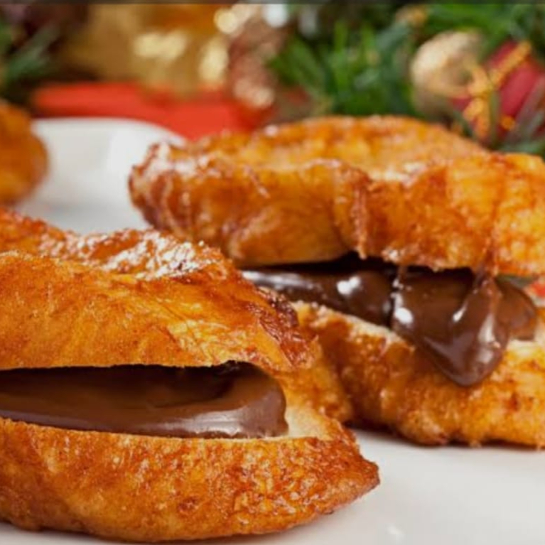 Uma Das Mais Pedidas Rabanada Recheio Brigadeiro Gourmet 50% Cacau