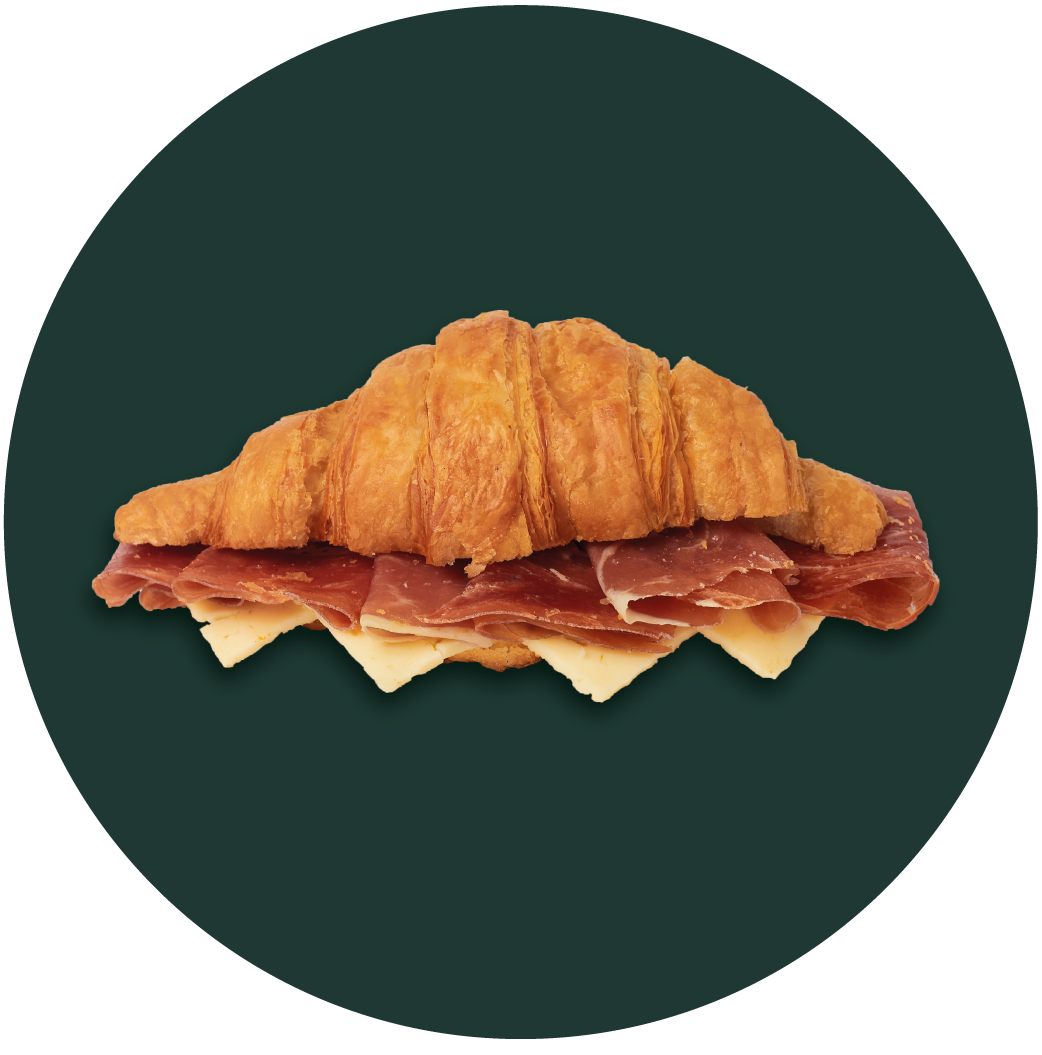 Croissant Jamón Serrano &Queso
