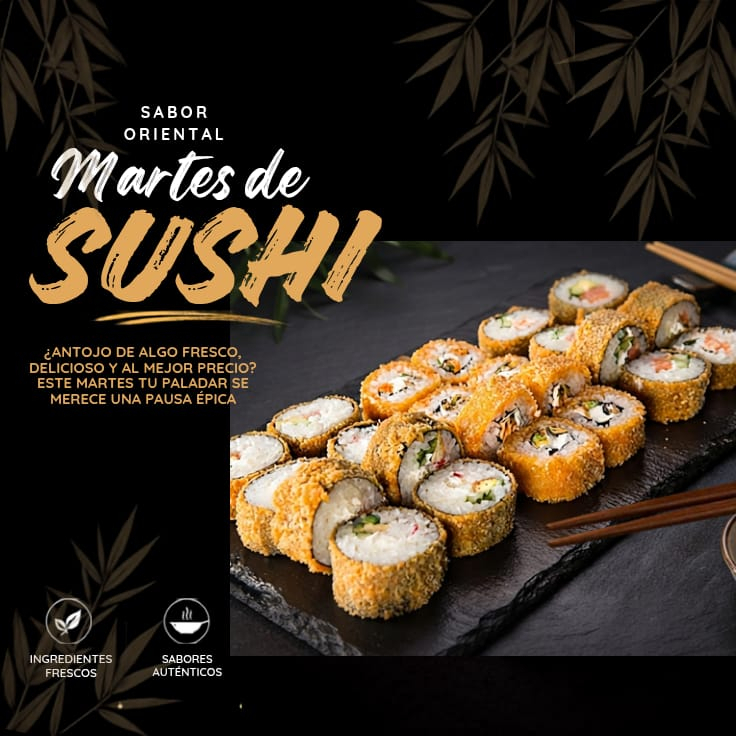 55 Años Martes de Sushi