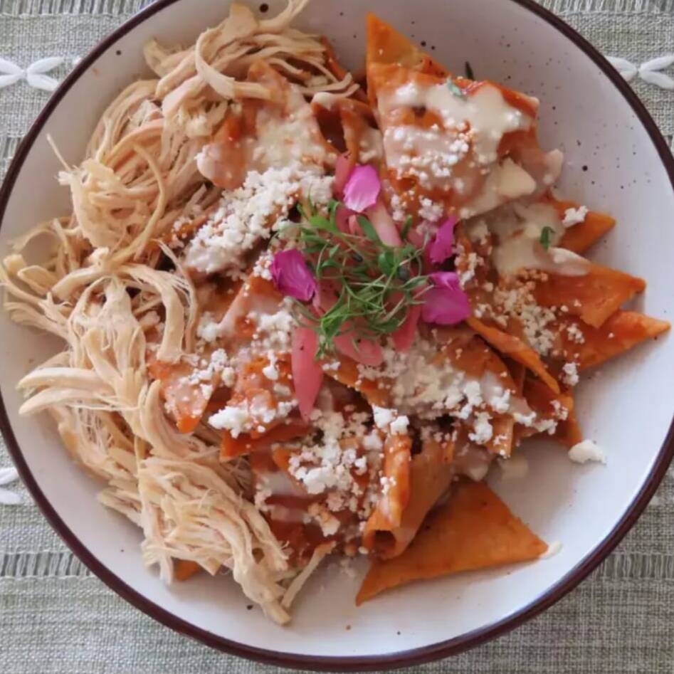 Chilaquiles Rojos o Verdes