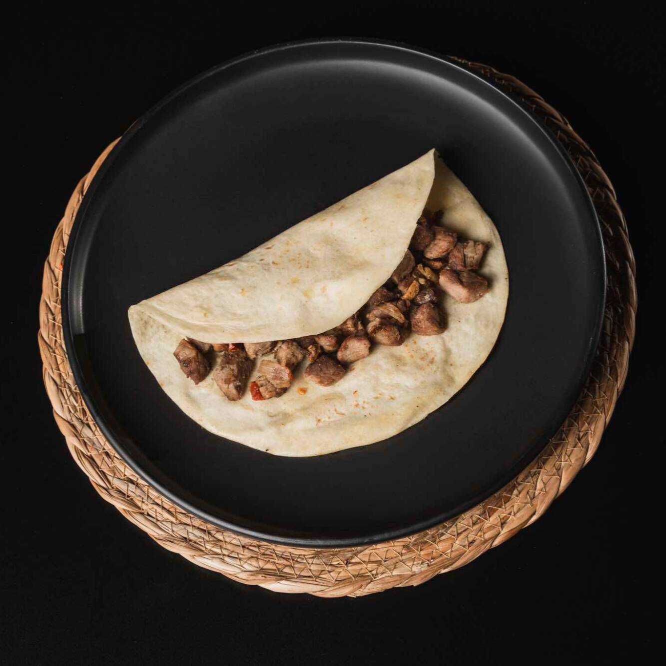 Burrito Bistek a la mexicana