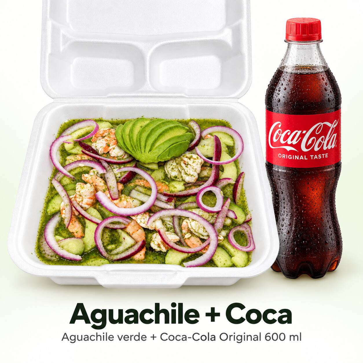AGUACHILE + REFRESCO