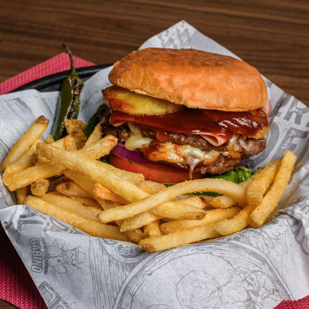 HAMBURGUESA ALOHA