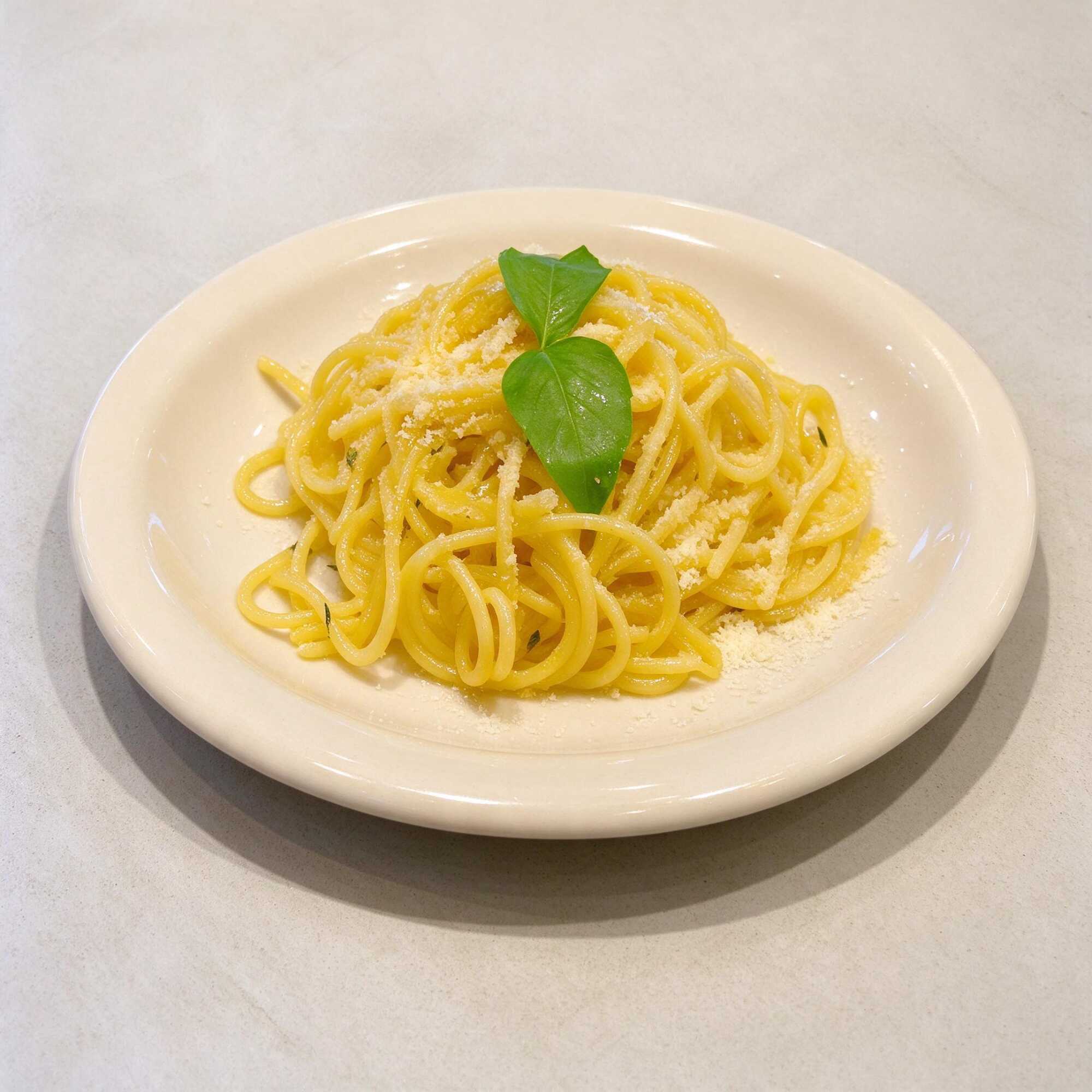Spaguetti a la Mantequilla