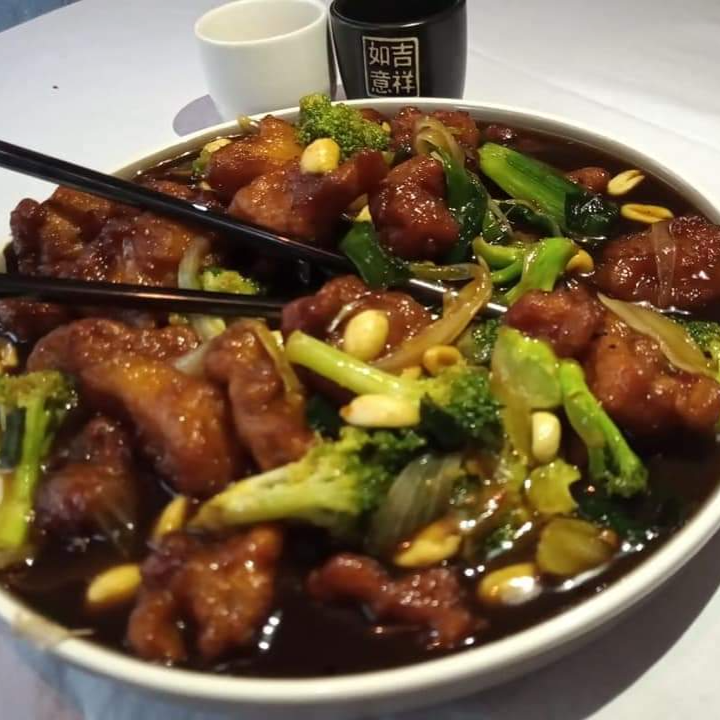 Kung Pao+Arroz frito