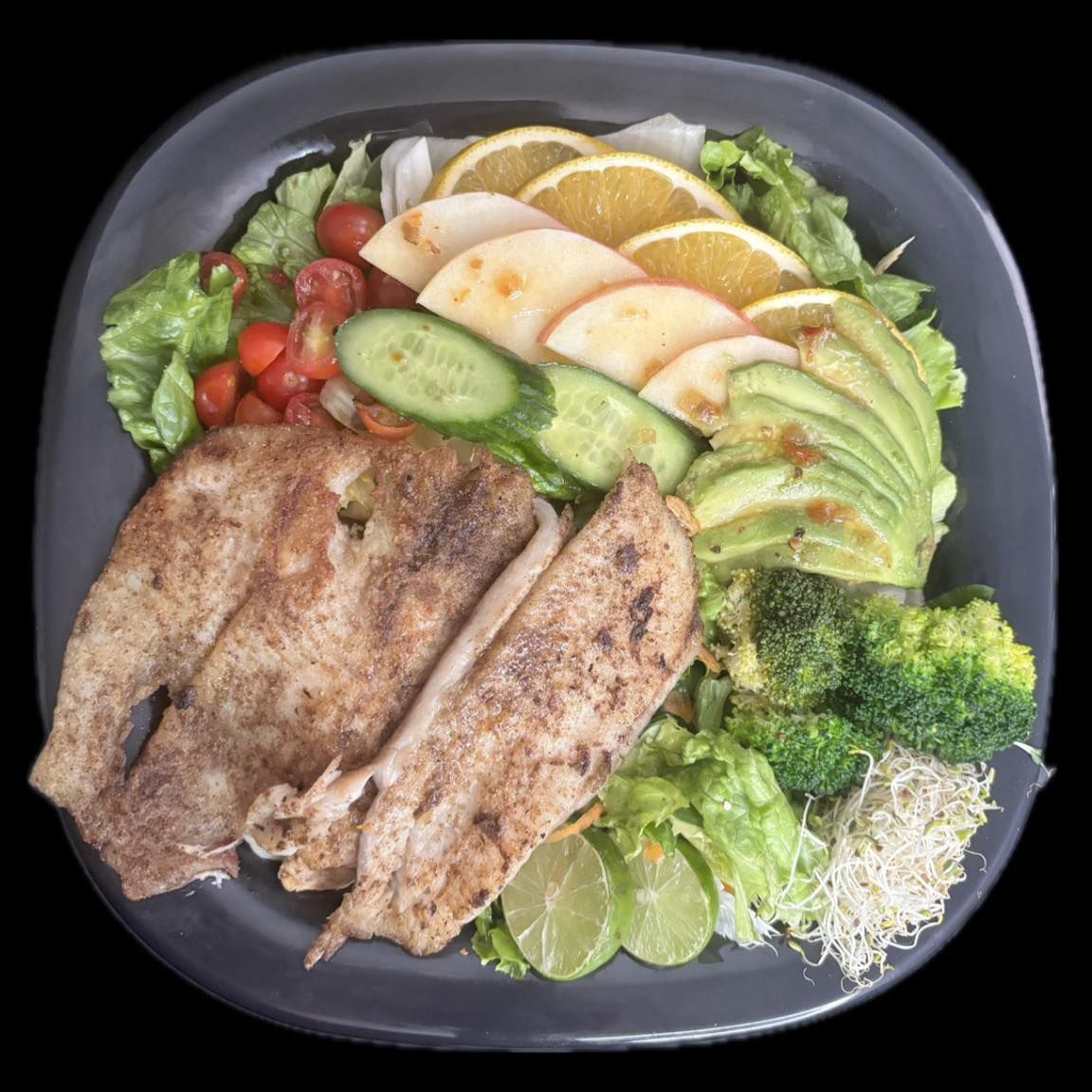 Ensalada Fresca con Pescado