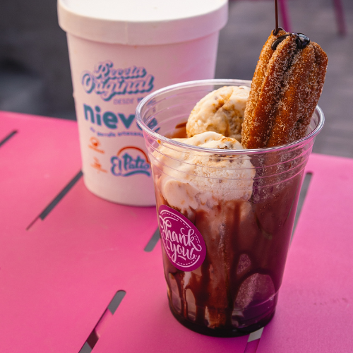 Chocolate Churro Sundae