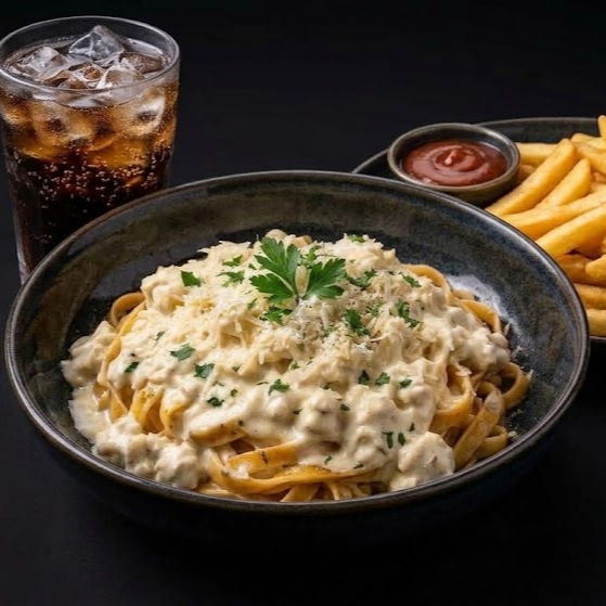 Pasta Alfredo en Combo