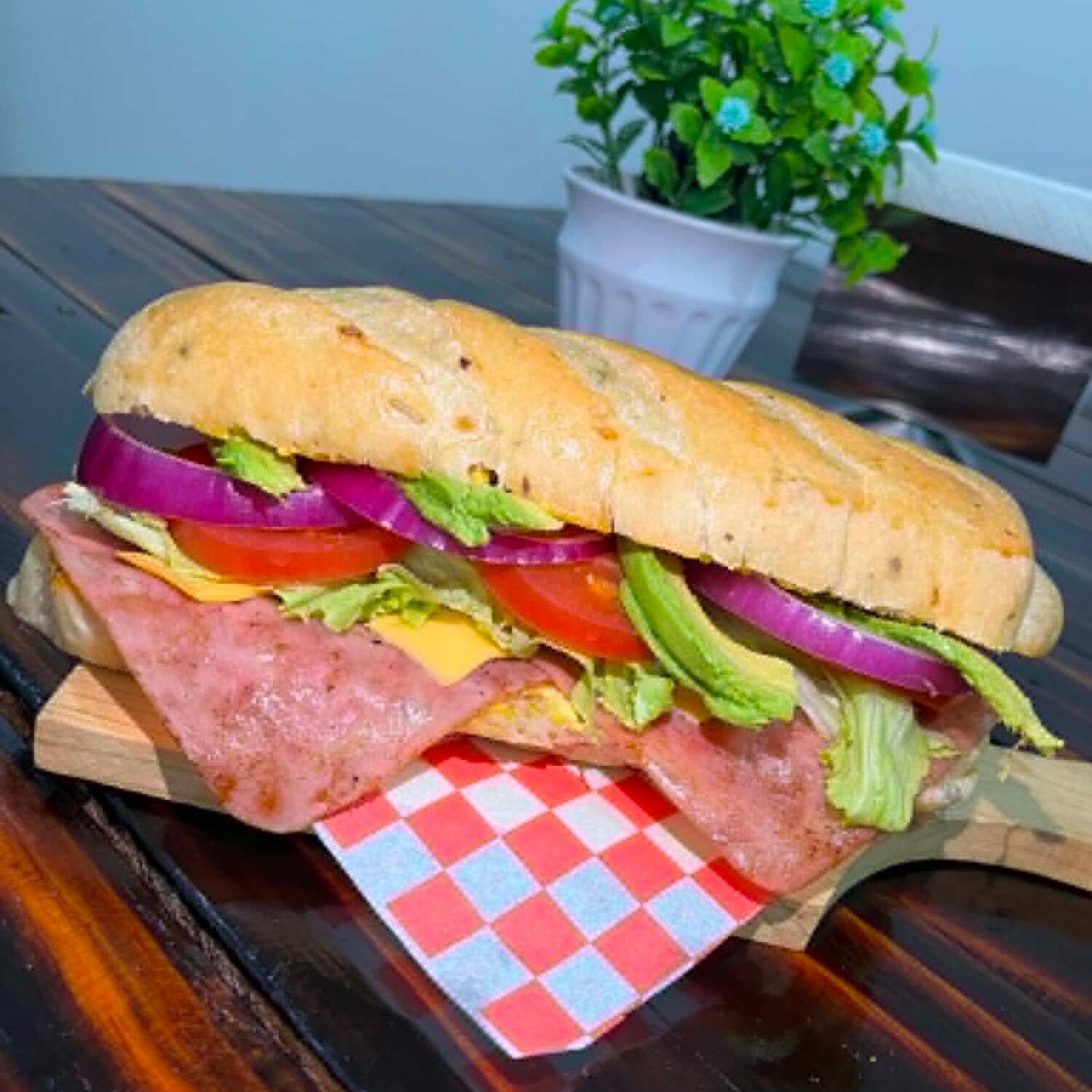 Baguette de Jamon y Queso