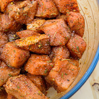 Cajun Salmon Bites