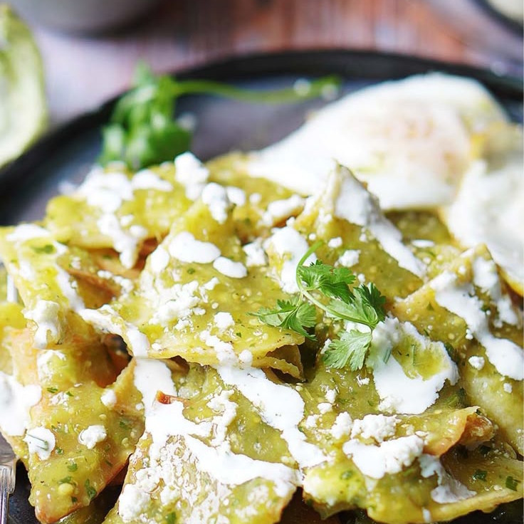 Chilaquiles Verdes Sencillos