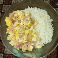 Combo Huevos con Arroz + Jugo de Naranja