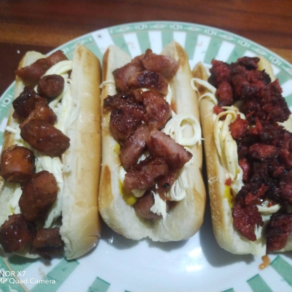 3 HOT DOGS PREPARADOS
