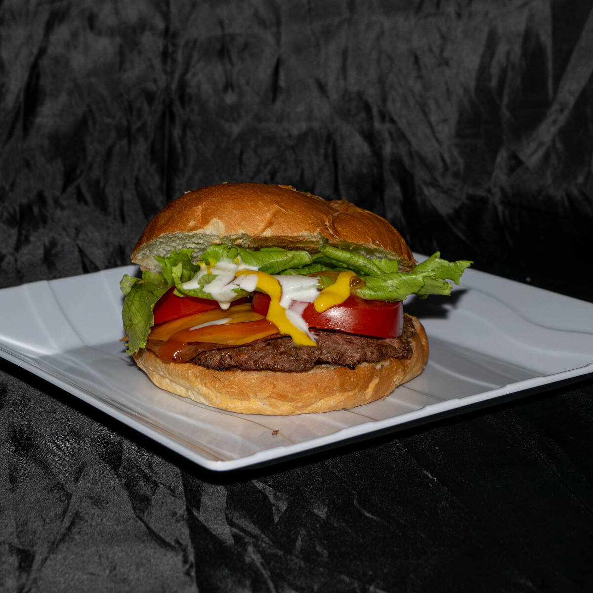 HAMBURGUESA SENCILLA