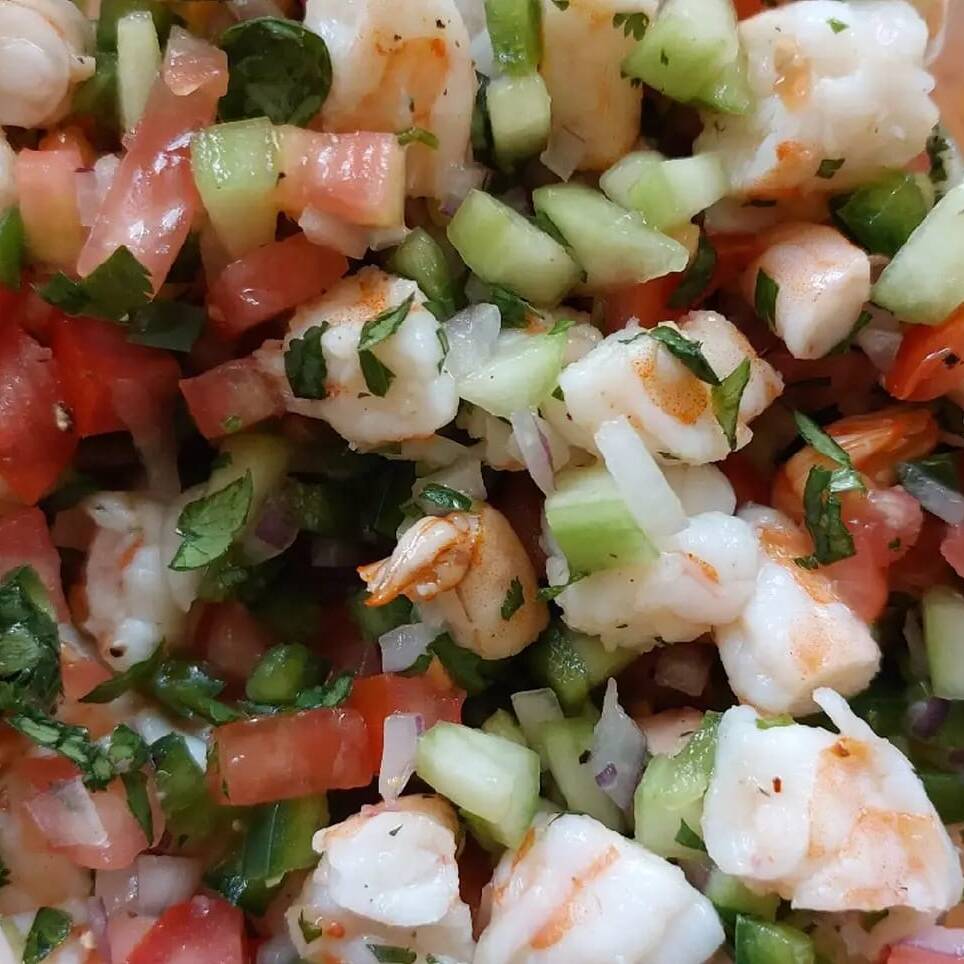 CEVICHE DE CAMARON