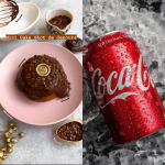 Combo com o mais amado do Ifood, o mini cake shot de cenoura super fofinho com muito brigadeiro de chocolate cremoso (bolo vulcão de 12cm) e granulados belga + Coca Cola de lata gelada de 220ml. O combo perfeito para a hora do docinho :) A Cake Shot não altera e/ou adiciona ingredientes aos produtos já formulados. Escrevemos bilhetes Apenas na compra do mesmo que está disponível no começo do cardápio. Mini Cake Shot de Cenoura - 12cm - 350g Coca Cola lata - 220ml Mini bolo - Bolo vulcão - Mini vulcão - Brigadeiro - Combo - Bolo de cenoura - Mini vulcão de cenoura - Bolinho - Mini bolo vulcão - Bolo de cenoura com chocolate - Bolo mini vulcão - Cenoura - Promoção com Coca - Promoção - Entrega grátis