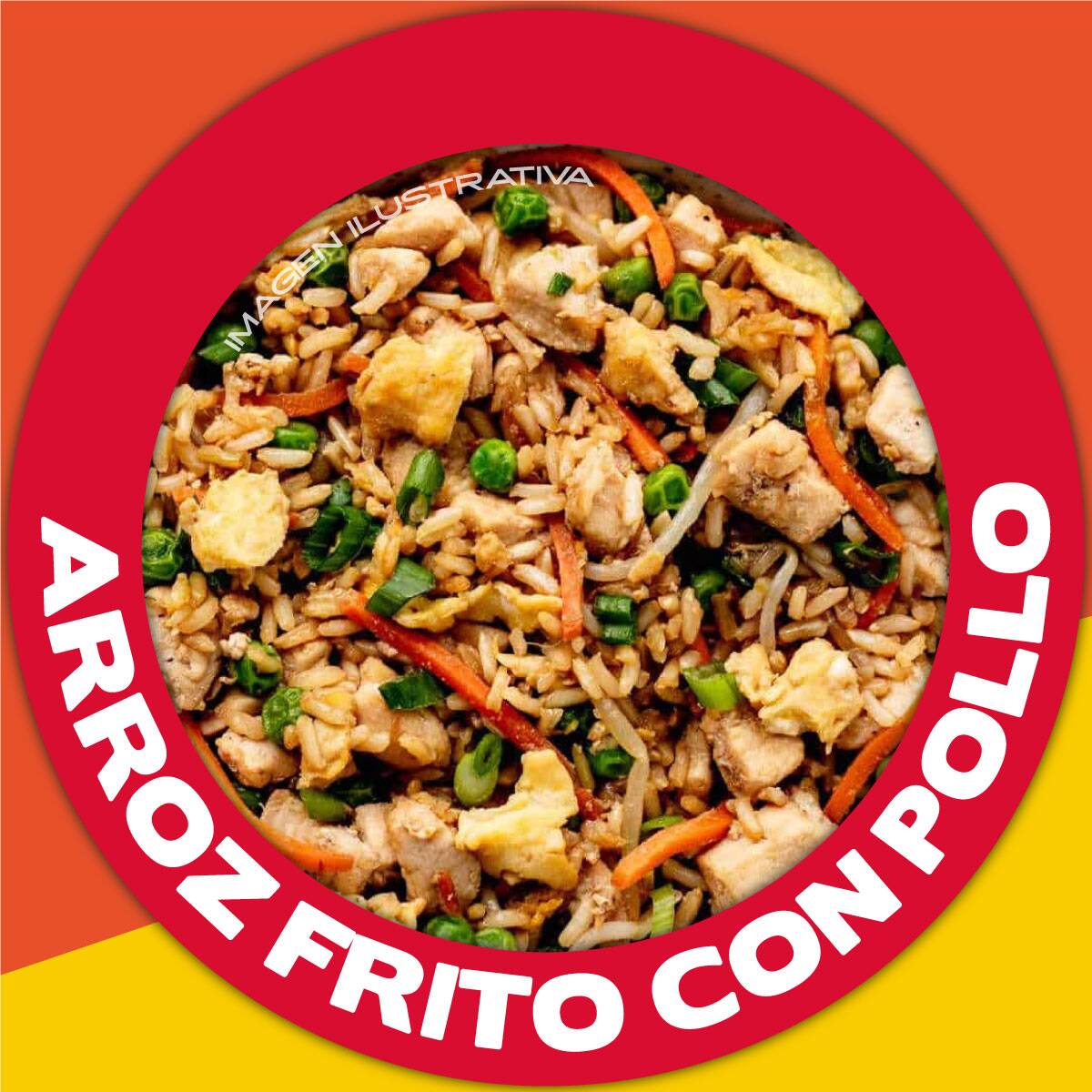 Arroz Frito con Pollo