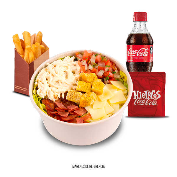 Combo Ensalada ChiQen+Hieloco
