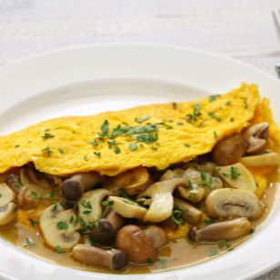 Omelete de Champiñones