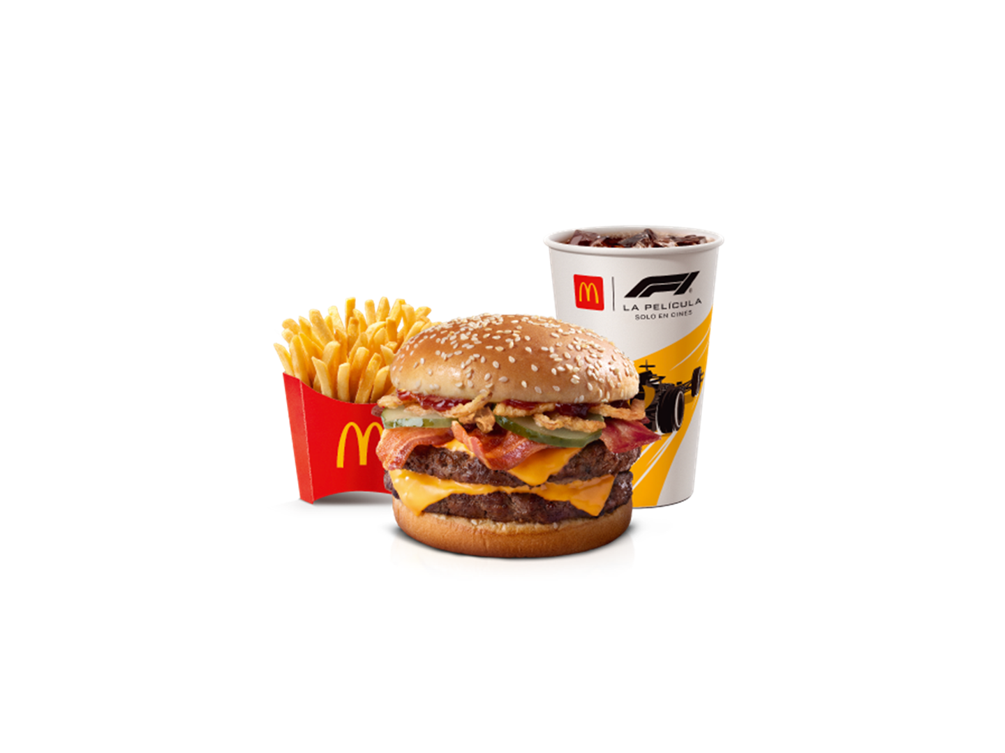 McCombo mediano Doble Cuarto Western BBQ