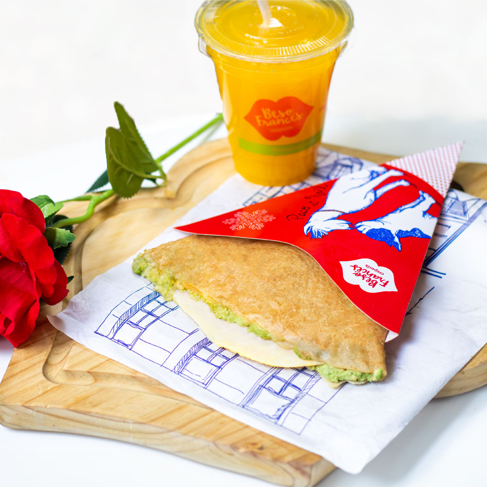 Crepe Jamón De_Pavo Queso Palta