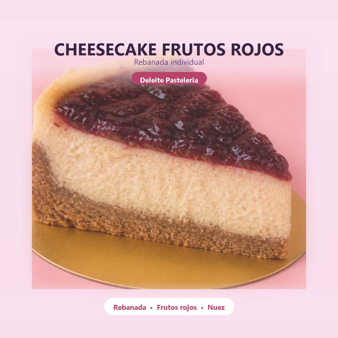Rebanada de Cheesecake