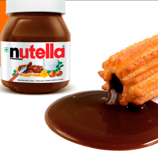Orden de Churros Rellenos de Nutella