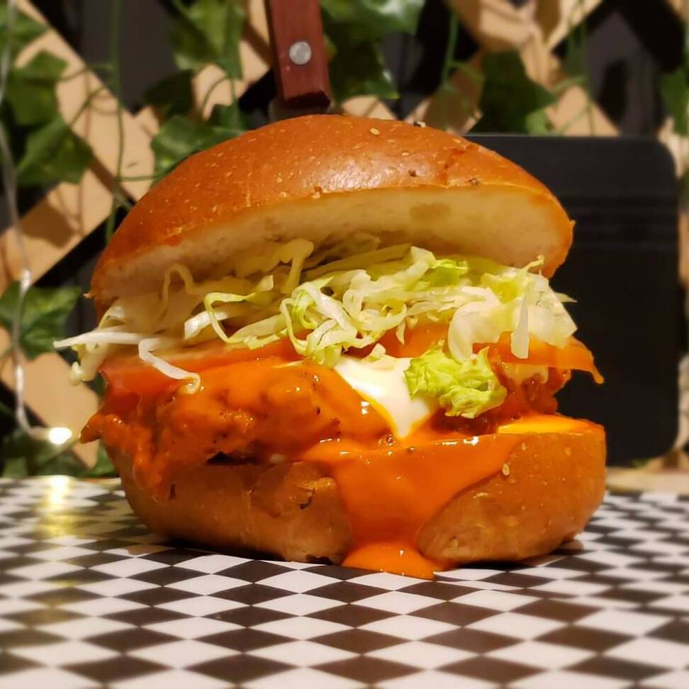 Red hot burger
