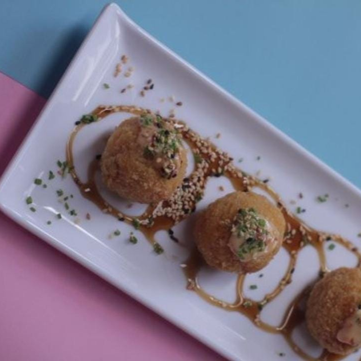 Croquetas de cangrejo