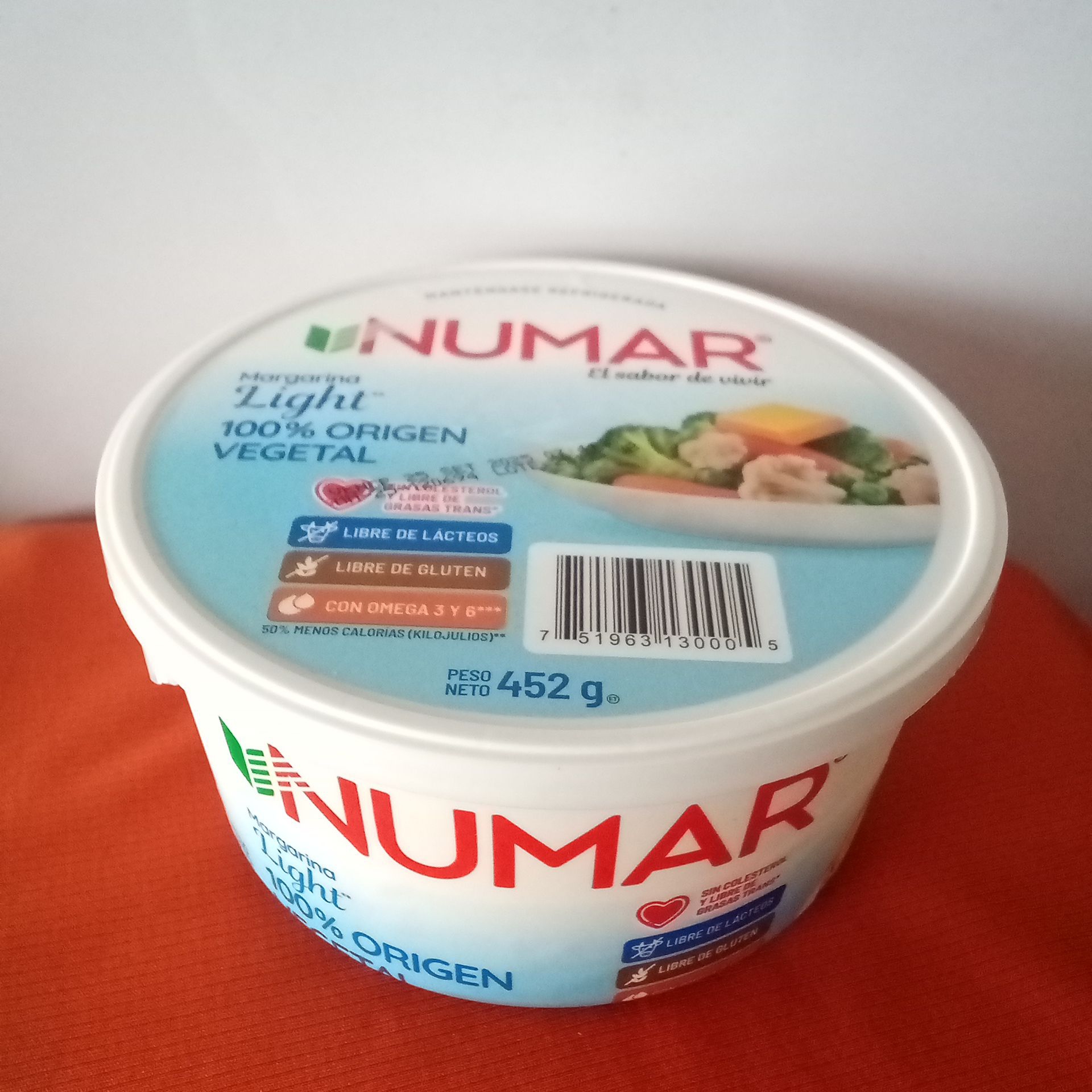 Margarina Light Taza Numar 452g