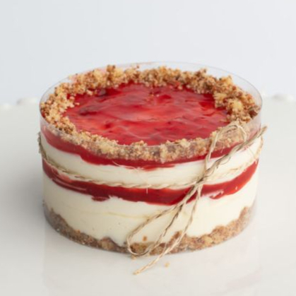 Mini Cheesecake de Fresa