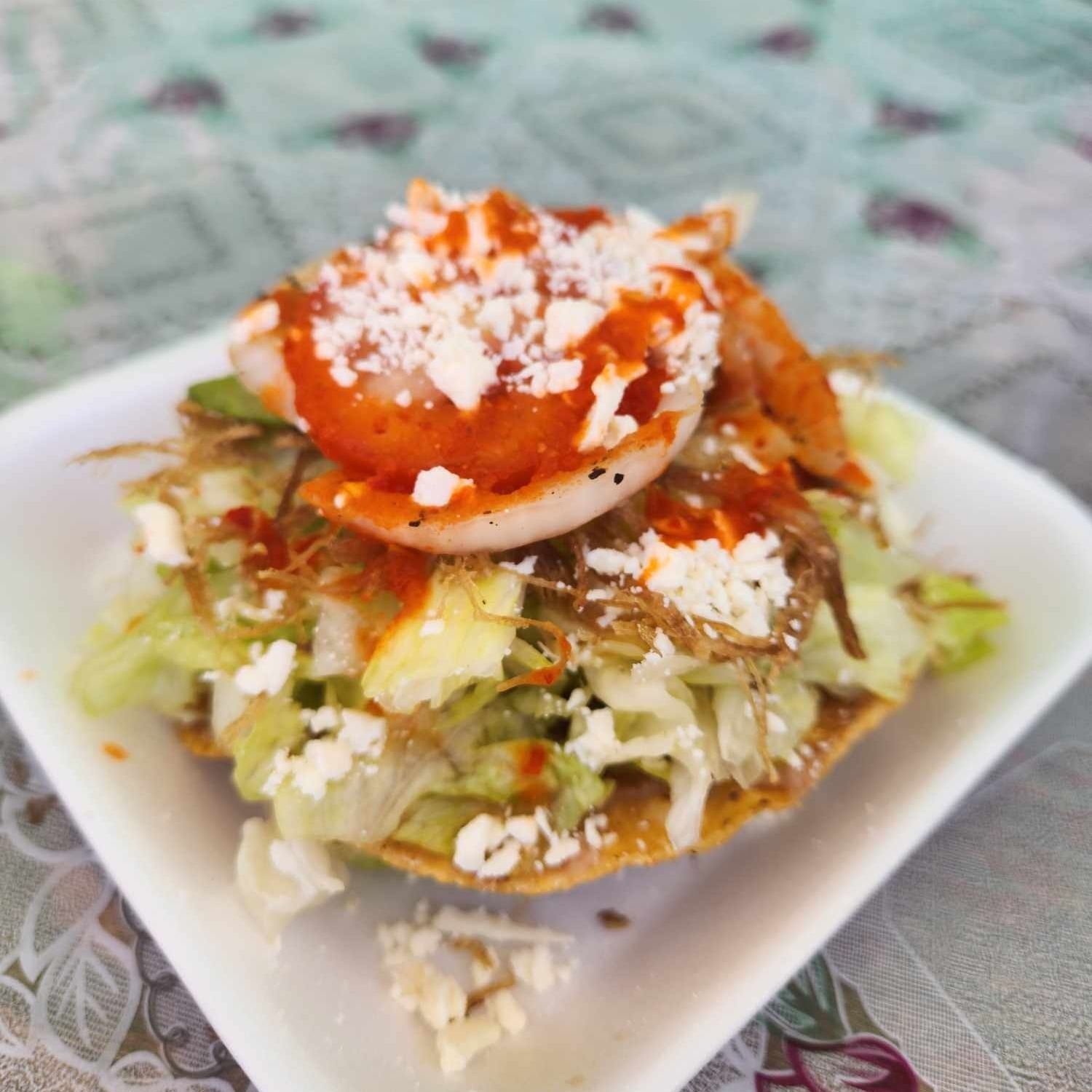 Tostadas de Carne Deshebrada