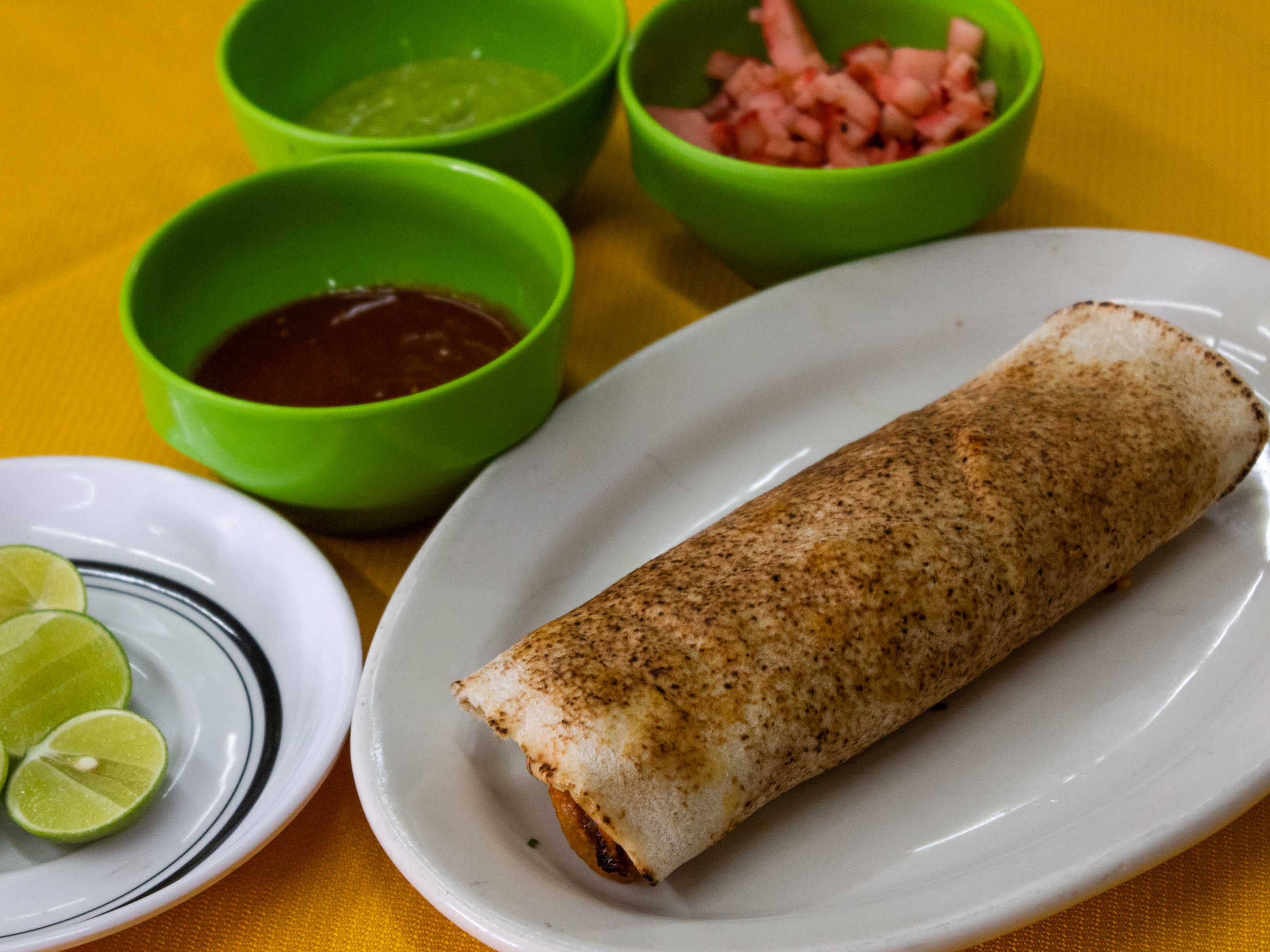 Taco Árabe de Pollo