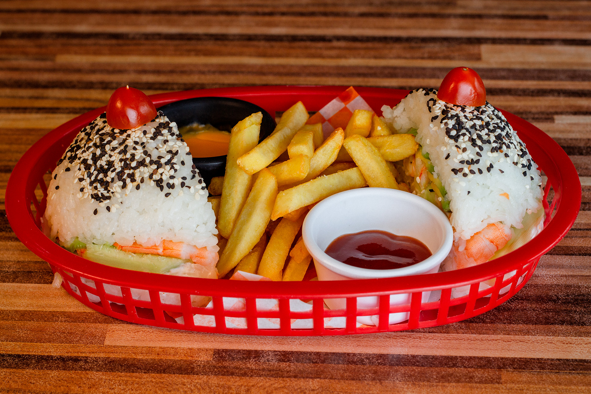 Hamburguesa De Salmón