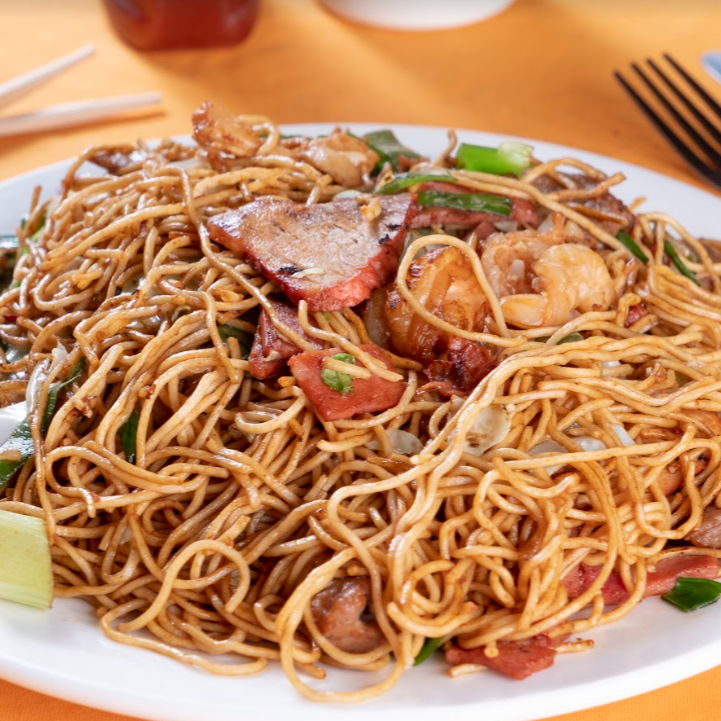 Entero de Chop Suey con Camarones en Salsa