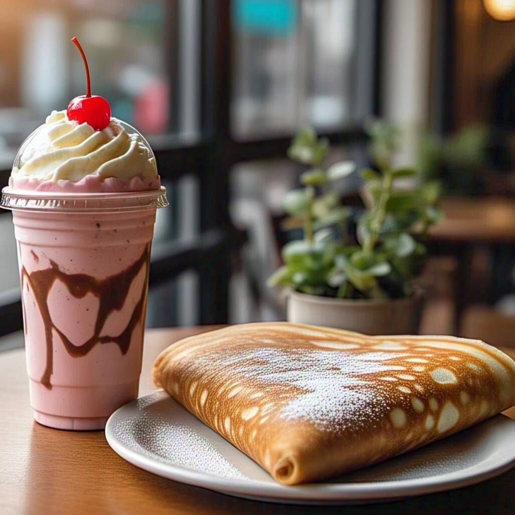 Combo Crepa en Cono + Frappé de OREO.
