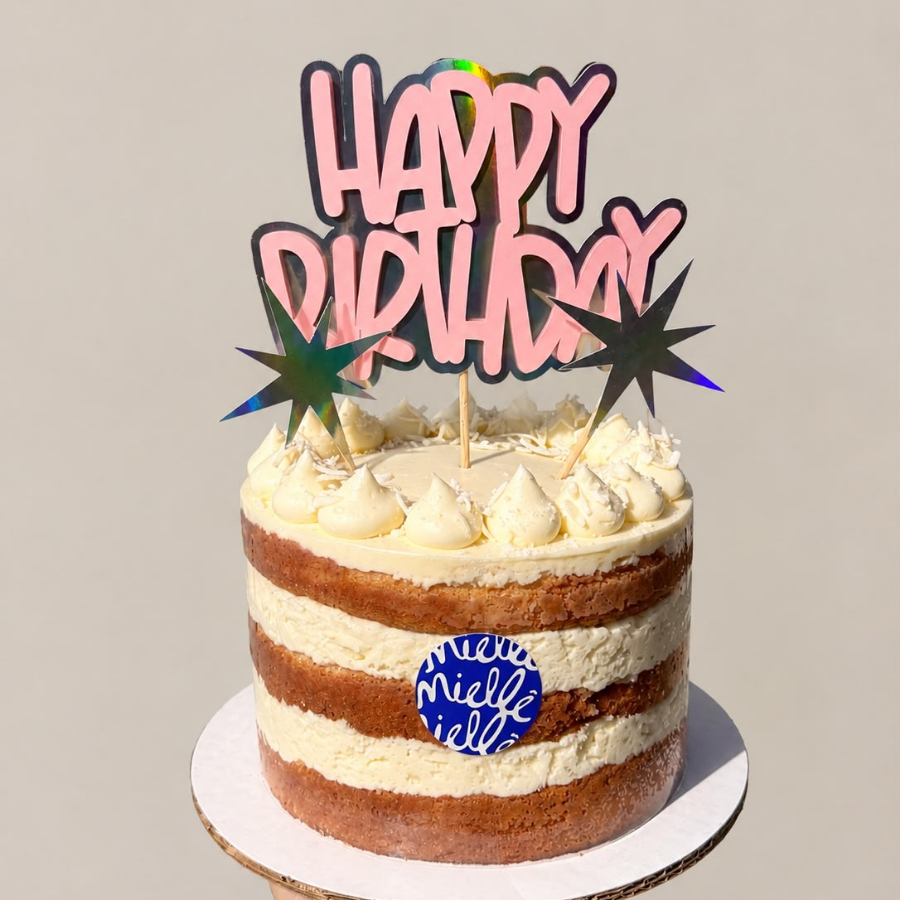 Cake Topper Happy Birthday