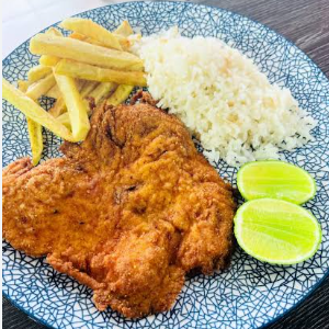 Arroz Personal + MiniChuleta de Pollo Apanado