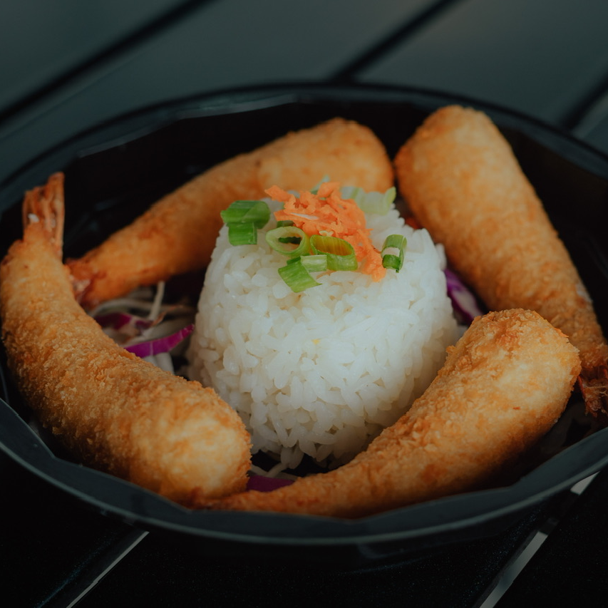 Kushiagues de Camarón con Queso