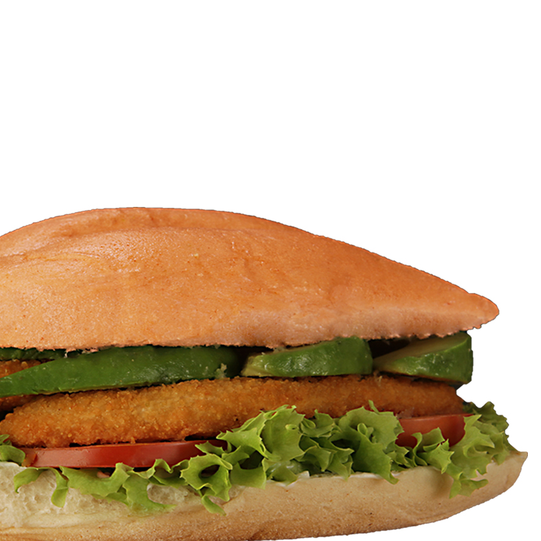 Torta de Pechuga de Pollo Empanizada