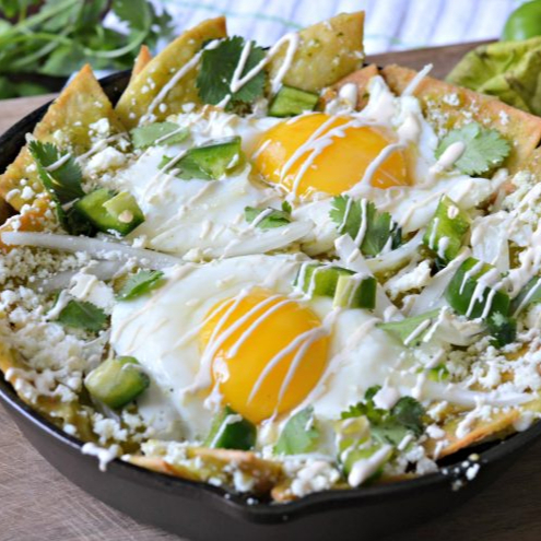 CHILAQUILES VERDES SENCILLOS