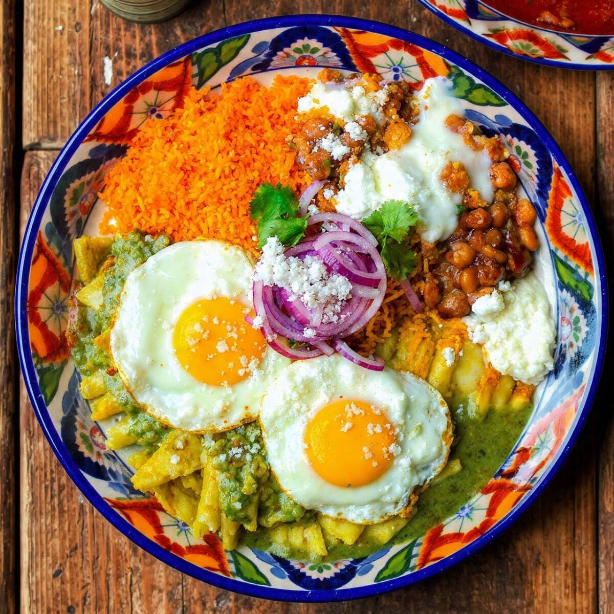 Chilaquiles + Coca Cola