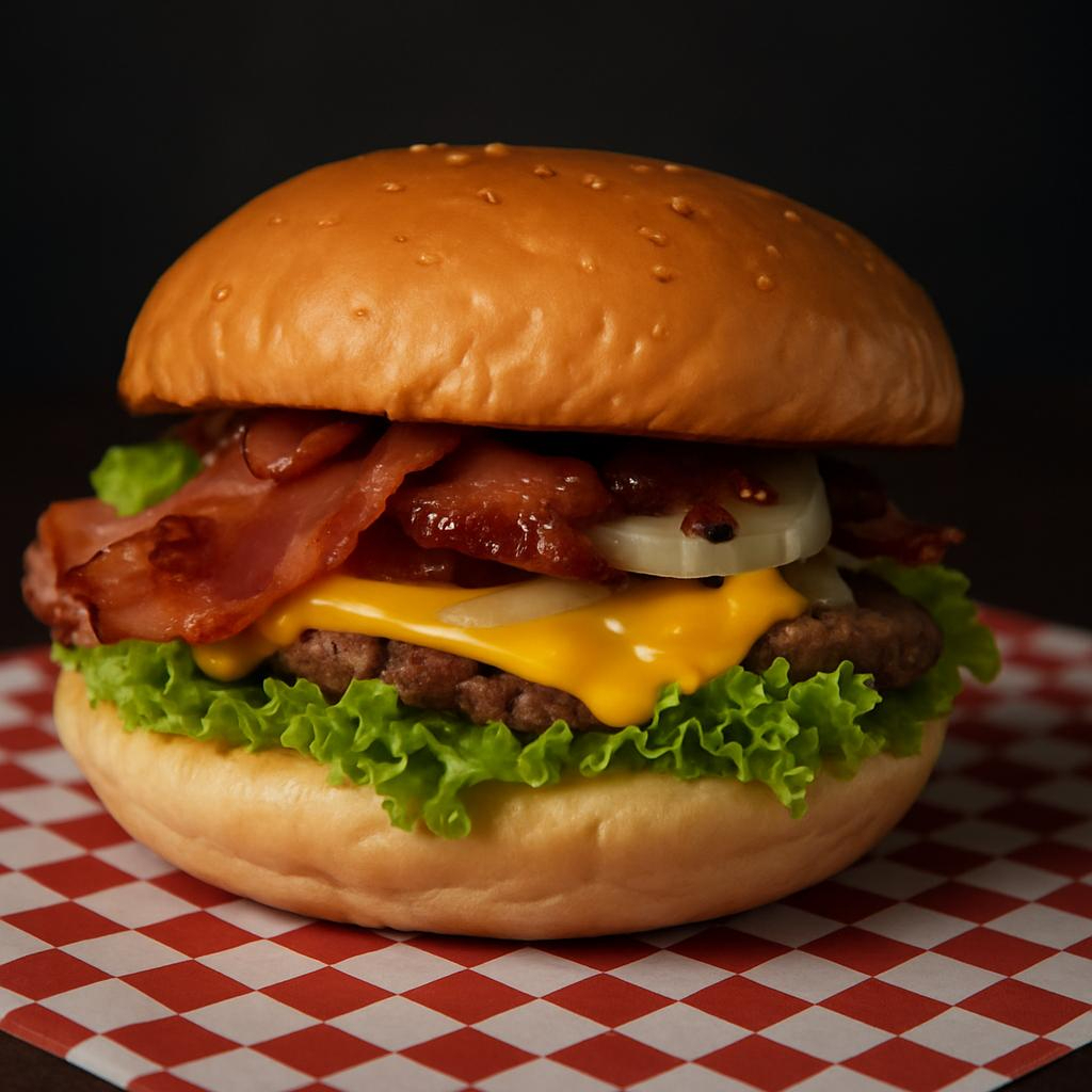 Barbacoa Burger bacon