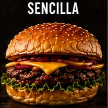 Hamburguesa Sencilla
