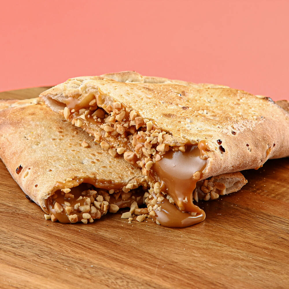 Doce de leite e amendoim