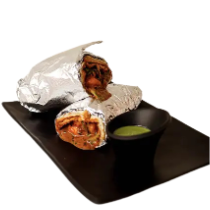 Shrimp Masala Burrito