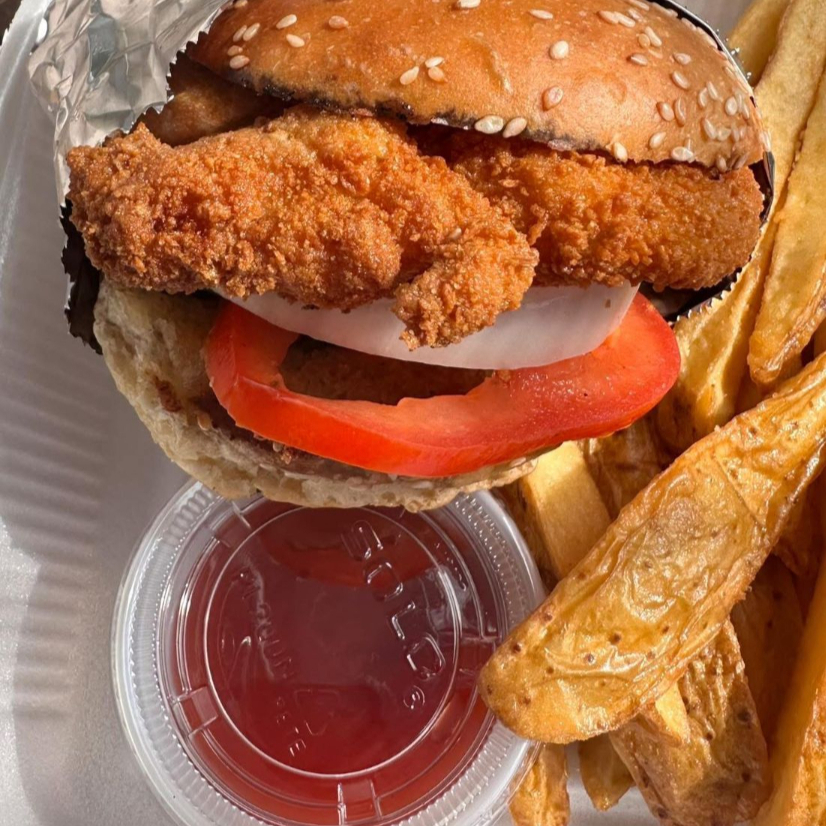 HAMBURGUESA DE POLLO